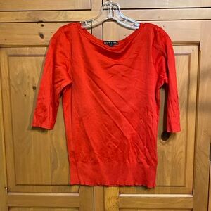 Ralph Lauren 3/4 sleeve t shirt. Size L